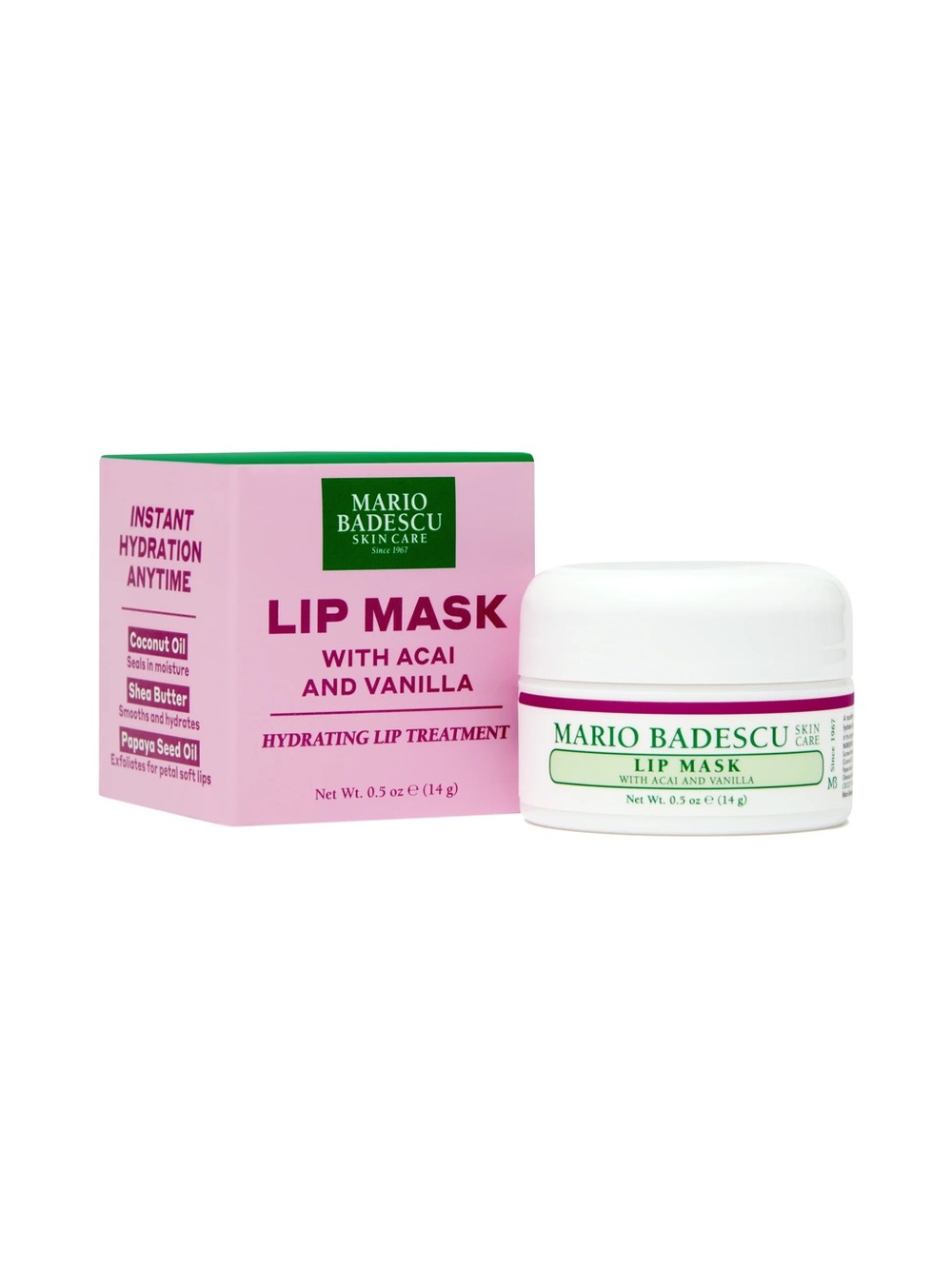Mario BadescuLip Mask With Açaí and Vanilla Hydrating Treatment